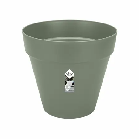 Elho Bloempot Loft Urban rond wielen 40cm groen - afbeelding 2