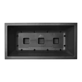 elho bloempot vivo next lang d80 h38cm Living black - afbeelding 6