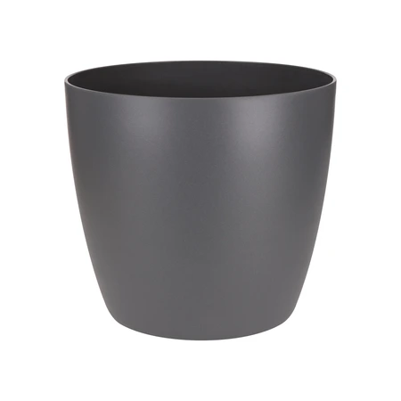 Elho brussels rond mini 7cm antraciet - afbeelding 1