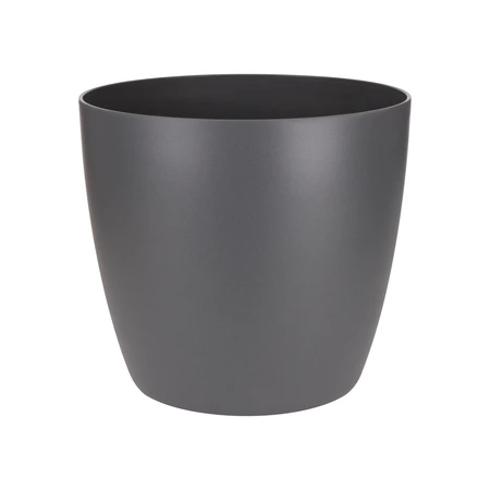 Elho brussels rond mini 9,5cm antraciet - afbeelding 1