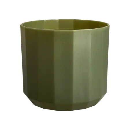 Elho Facet rond 14cm bos groen