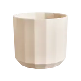 Elho Facet rond 17cm amandelroze