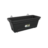 Elho green basics balkonbak xl allin1 55cm living black - afbeelding 3