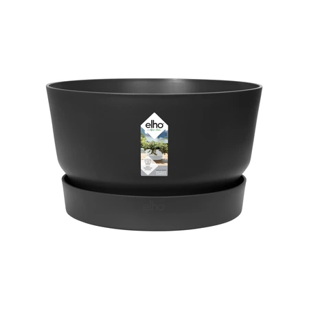 Elho greenville bowl 33cm living black - afbeelding 3