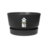 Elho greenville bowl 33cm living black - afbeelding 3