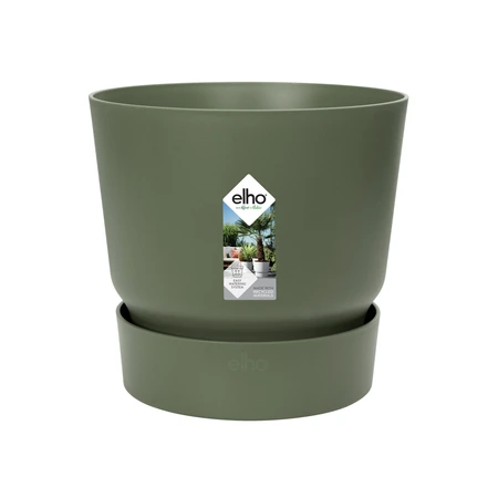 Elho greenville round 40cm blad groen - afbeelding 4