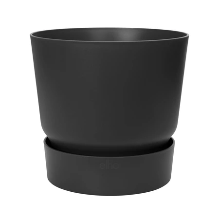 Elho greenville round 55cm living black - afbeelding 1