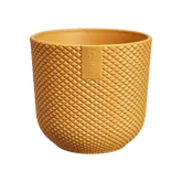 Elho Jazz rond mini 7cm amber geel