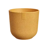 Elho Jazz rond mini 9cm amber geel