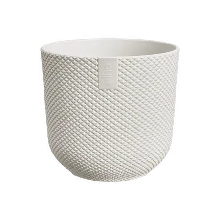 Elho Jazz rond mini 9cm zijdewit