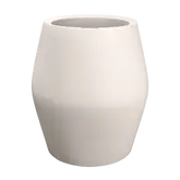 Elho June split high 46cm linnen wit