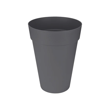 Elho loft urban rond hoog 35cm antraciet - afbeelding 1