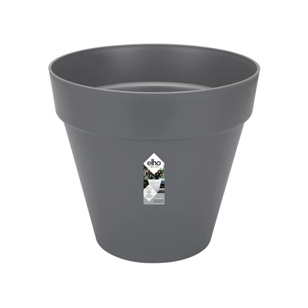 Elho loft urban rond wielen 40cm antraciet - afbeelding 4