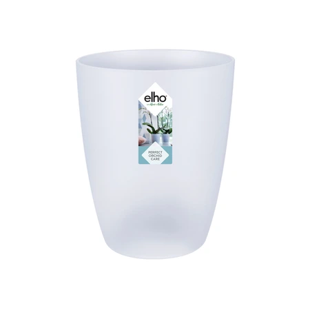 Elho Orchideepot Brussels High - D12,5cm Transparant - afbeelding 2