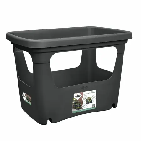 Elho Plantenbak Green Basics Stack & Grow Large zwart - afbeelding 2