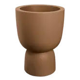 Elho Pot amber coupe round 41cm karamel