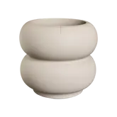 Elho Pot amber roll low 43cm bal beige