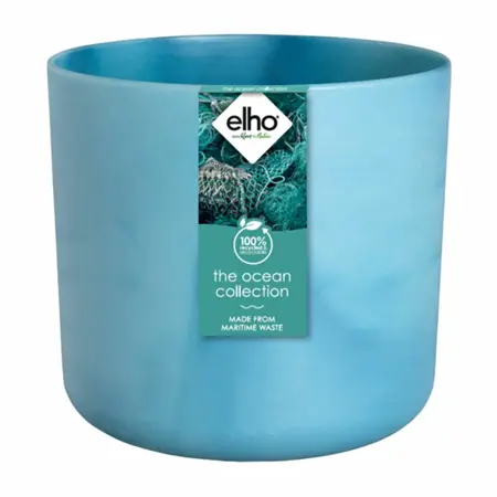 Elho The Ocean Collection Round 16 cm Blauw - afbeelding 1