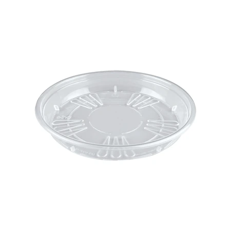 Elho uni-schotel rond 14cm transparant