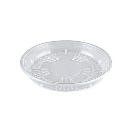 Elho uni-schotel rond 18cm transparant