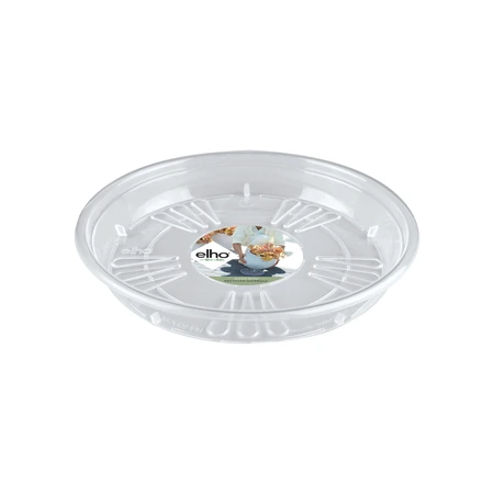 Elho uni-schotel rond 37cm transparant - afbeelding 2