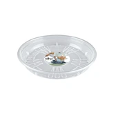 Elho uni-schotel rond 37cm transparant - afbeelding 2