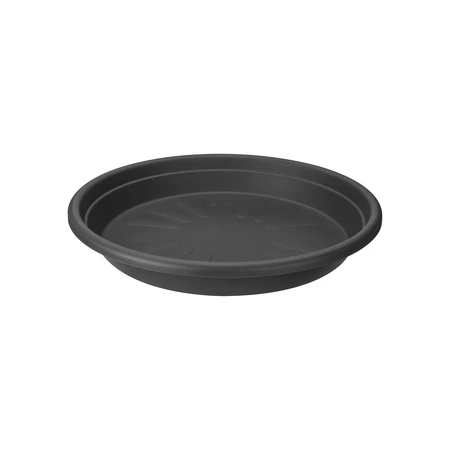 Elho universele schotel rond 13cm antraciet - afbeelding 1