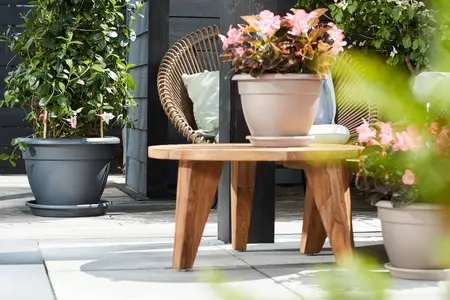 Elho universele schotel rond 40cm antraciet - afbeelding 4