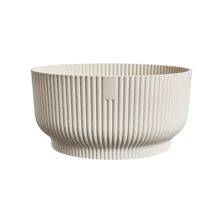 Elho Vibes fold bowl 25cm linnen wit