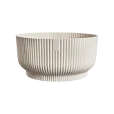 Elho Vibes fold bowl 25cm linnen wit