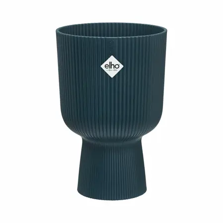 Elho Bloempot Vibes Fold Coupe 14cm blauw - afbeelding 1