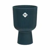 Elho Bloempot Vibes Fold Coupe 14cm blauw - afbeelding 1