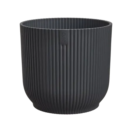 Elho Vibes fold rond mini 7cm antraciet