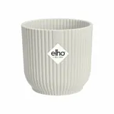 Elho Bloempot Vibes Fold rond Mini 9cm wit - afbeelding 1