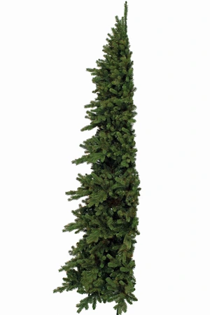 Emerald x-mas tree half wall green TIPS 1173 - h215xd114cm 