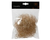 Decoris kersttinsel Champagne