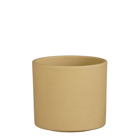 Era pot rond beige sand - h12,5xd13,5cm
