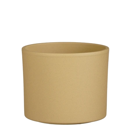 Era pot rond beige sand - h14,5xd17,5cm