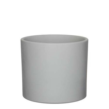 Era pot rond l.grijs sand - h14,5xd17,5cm
