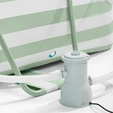 Essence Green White Frame Pool 400x200x100 incl. pomp/trap - afbeelding 2