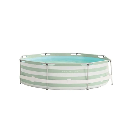 Essence Green White Frame Pool Round 305x76 - afbeelding 1