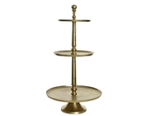 Etagere aluminium d43h81cm goud
