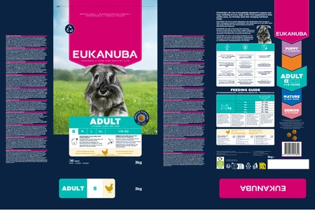 Eukanuba dog adult S chicken 3 KG - afbeelding 4