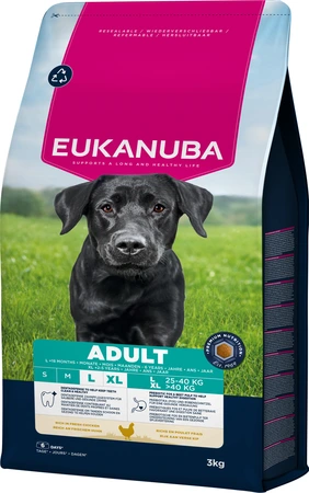 Eukanuba Life Care dog adult large chicken 3kg - afbeelding 1
