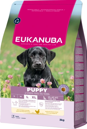 Eukanuba Life Care dog puppy large chicken 3kg - afbeelding 4