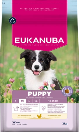 Eukanuba Life Care dog puppy medium chicken 3kg - afbeelding 2