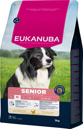 Eukanuba Life Care dog senior medium chicken 3kg - afbeelding 4