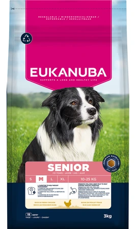Eukanuba Life Care dog senior medium chicken 3kg - afbeelding 2