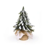 Evergreen Deco kerstboom sneeuwfinish - H 20 cm