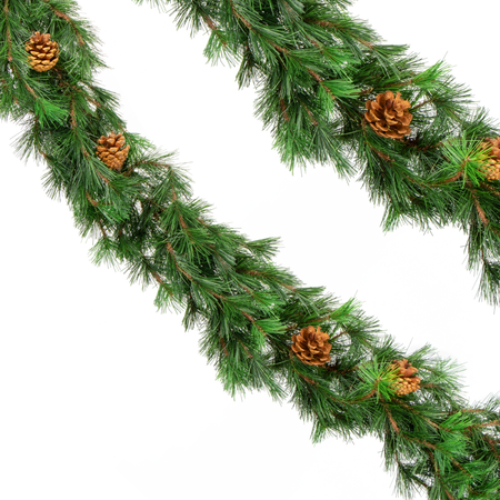 Evergreen Kunstguirlande New wild forest - L 270 cm - afbeelding 2